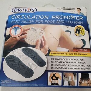 NEW BOX Dr-Ho's Circulation Promoter Pain Therapy System Relief Foot Leg Massage